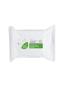Lingettes douces nettoyantes à l'aloe vera